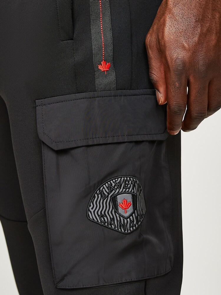 Zavetti Canada Black Levito Joggers - Image 6 of 6