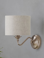 Brushed Chrome Burford Wall Light - Image 2 of 6