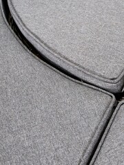 Pacific Grey Slate Garden Bermuda Daybed Dining Set Ceramic Top - Image 5 of 5