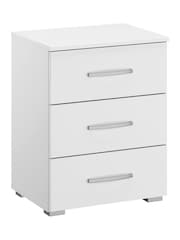 Rauch White Cameron Bedside Table - Image 1 of 1