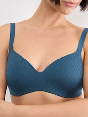 Sloggi Blue Zero Feel Bliss The Up T-Shirt Bra - Image 4 of 5