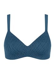 Sloggi Blue Zero Feel Bliss The Up T-Shirt Bra - Image 5 of 5