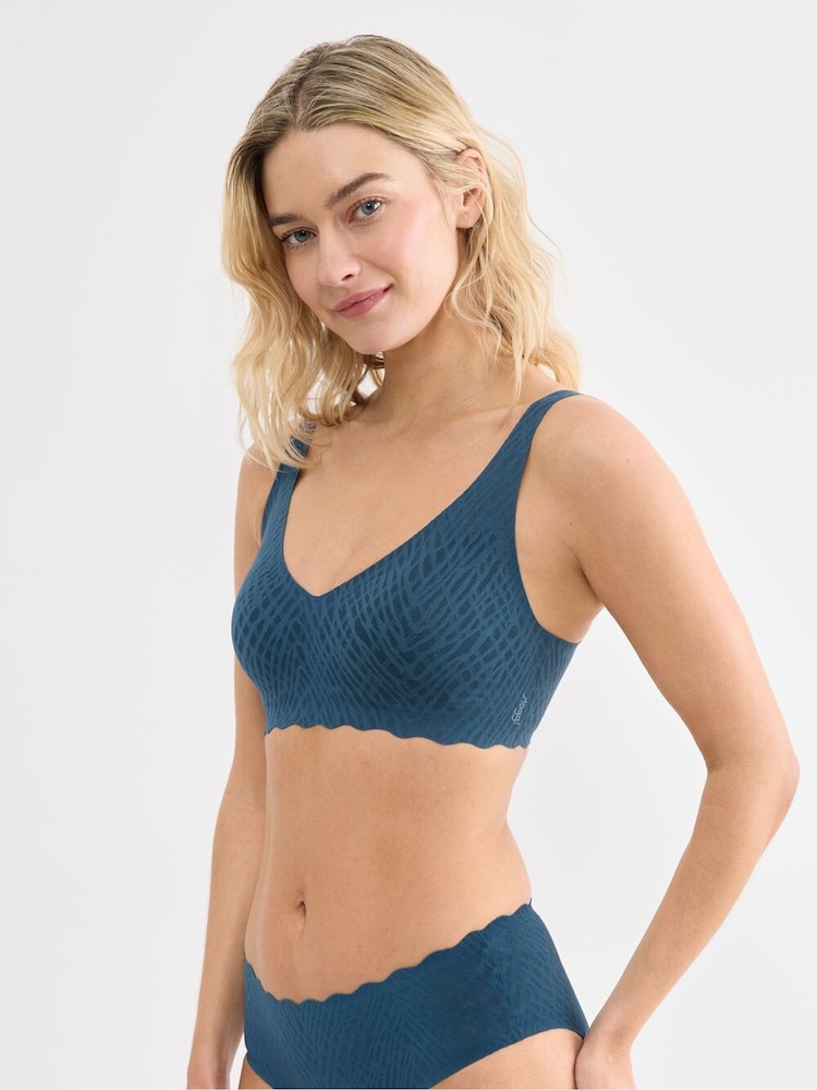 Sloggi Blue Zero Feel Bliss Soft Bra - Image 1 of 5 Sloggi Blue Zero Feel Bliss Soft Bra - Image 1 of 5