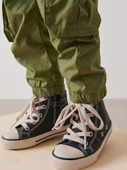 Black Bump Toe Boots With Zip Fastening - Image 1 of 7