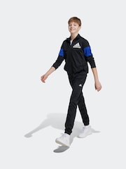 adidas Night Black Colourblock Tracksuit - Image 3 of 8