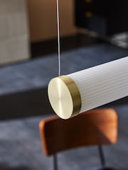 MADE.COM Brass Pendant Stella Light - Image 2 of 4