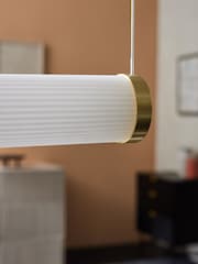 MADE.COM Brass Pendant Stella Light - Image 3 of 4
