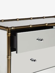 Rockett St George Mirror Bamboo Viscose Chest Of Drawers - Image 6 of 8