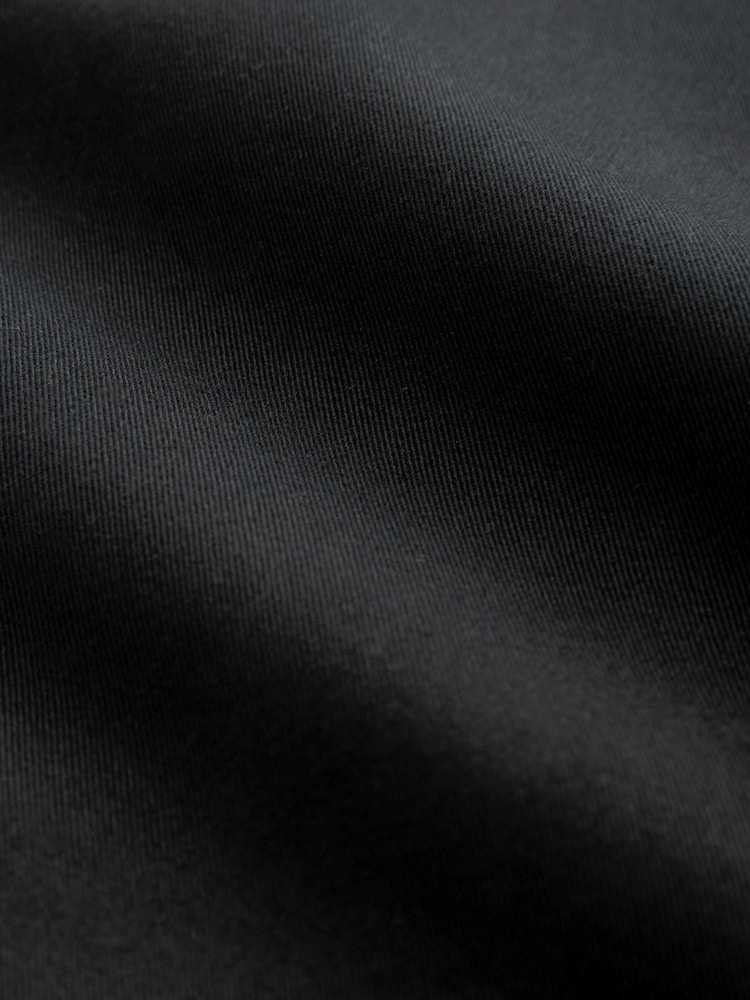 Black Straight Fit 100% Cotton Chino Trousers - Image 9 of 9