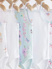 Weiß mit Feenmotiv - Baby Ärmellose Bodys im 5er-Pack - Bild 3 von 6
