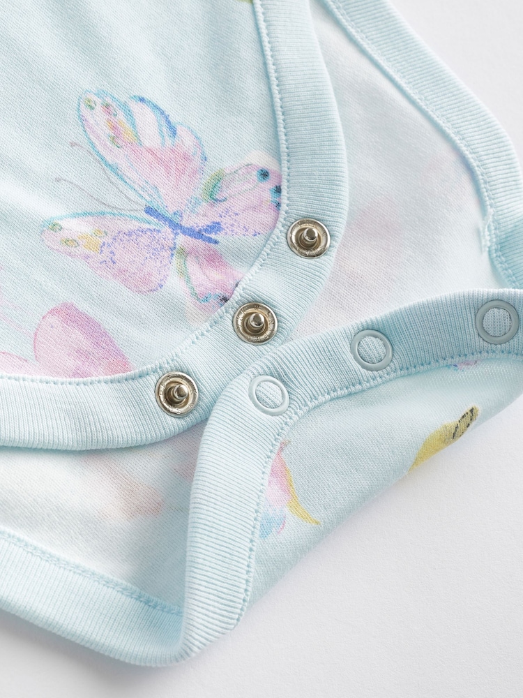 Weiß mit Feenmotiv - Baby Ärmellose Bodys im 5er-Pack - Bild 6 von 6