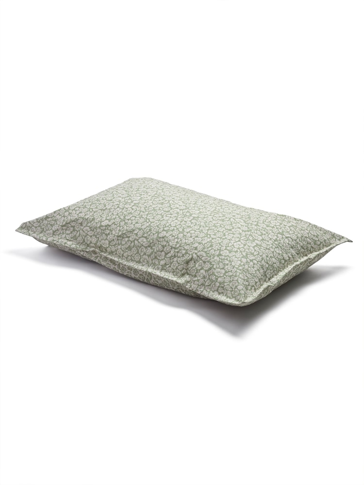 Piglet in Bed Pear Floral Set of 2 100% Cotton Pillowcases - Image 2 of 2