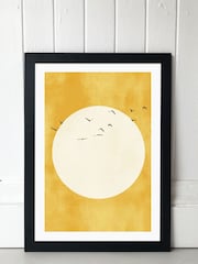 East End Prints Black Eternal Sunshine Print by Kubistika - Image 1 of 3
