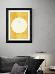 East End Prints Black Eternal Sunshine Print by Kubistika - Image 2 of 3