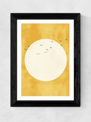 East End Prints Black Eternal Sunshine Print by Kubistika - Image 3 of 3