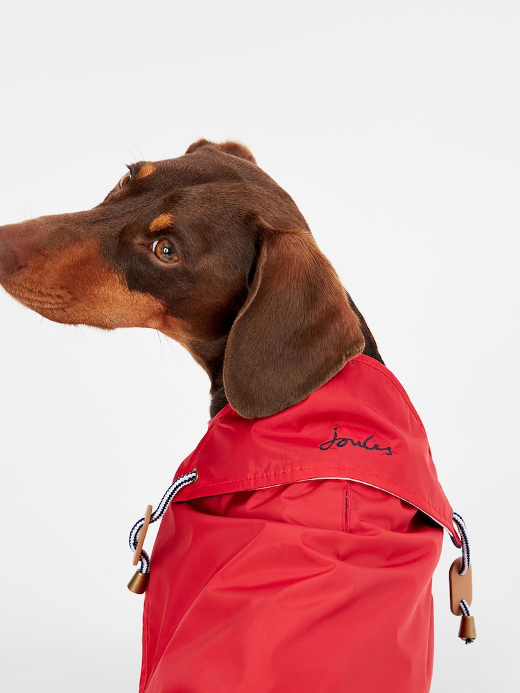 Joules Red Dog Raincoat - Image 2 of 3