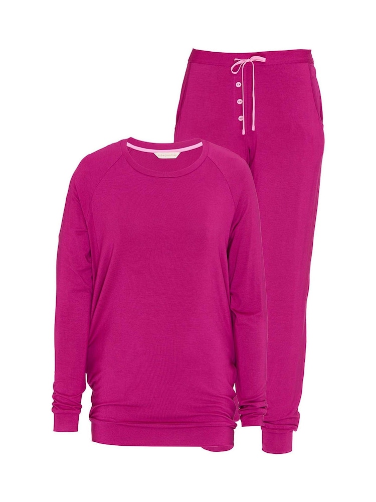 Cyberjammies Pink Slouch Jersey Pyjamas Set - Image 4 of 4 Cyberjammies Pink Slouch Jersey Pyjamas Set - Image 4 of 4