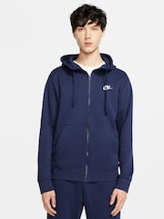 Marin - Nike Club Zip Up Huvtröja - Bild 1 av 15