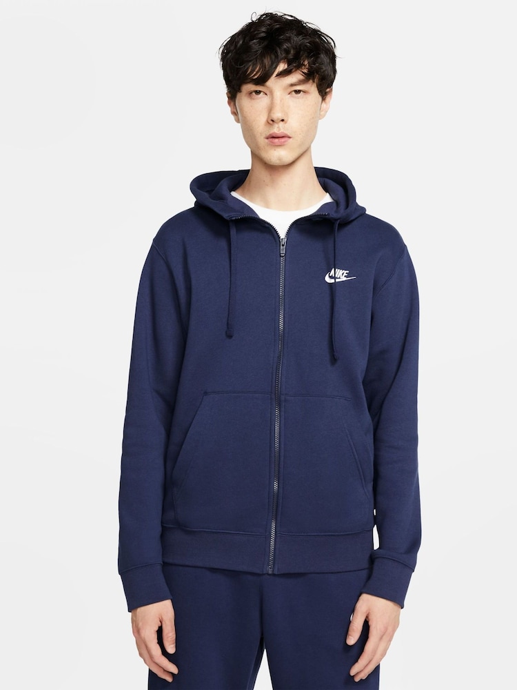Marin - Nike Club Zip Up Huvtröja - Bild 1 av 15