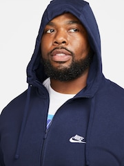 Marin - Nike Club Zip Up Huvtröja - Bild 10 av 15