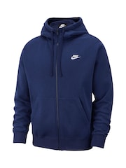 Marin - Nike Club Zip Up Huvtröja - Bild 13 av 15