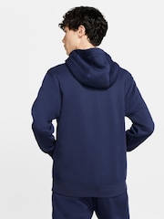 Marin - Nike Club Zip Up Huvtröja - Bild 2 av 15
