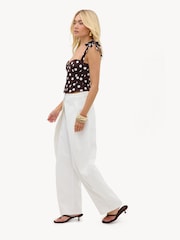LOAVIES White Blissful Breeze Balloon Jeans - Image 5 of 5