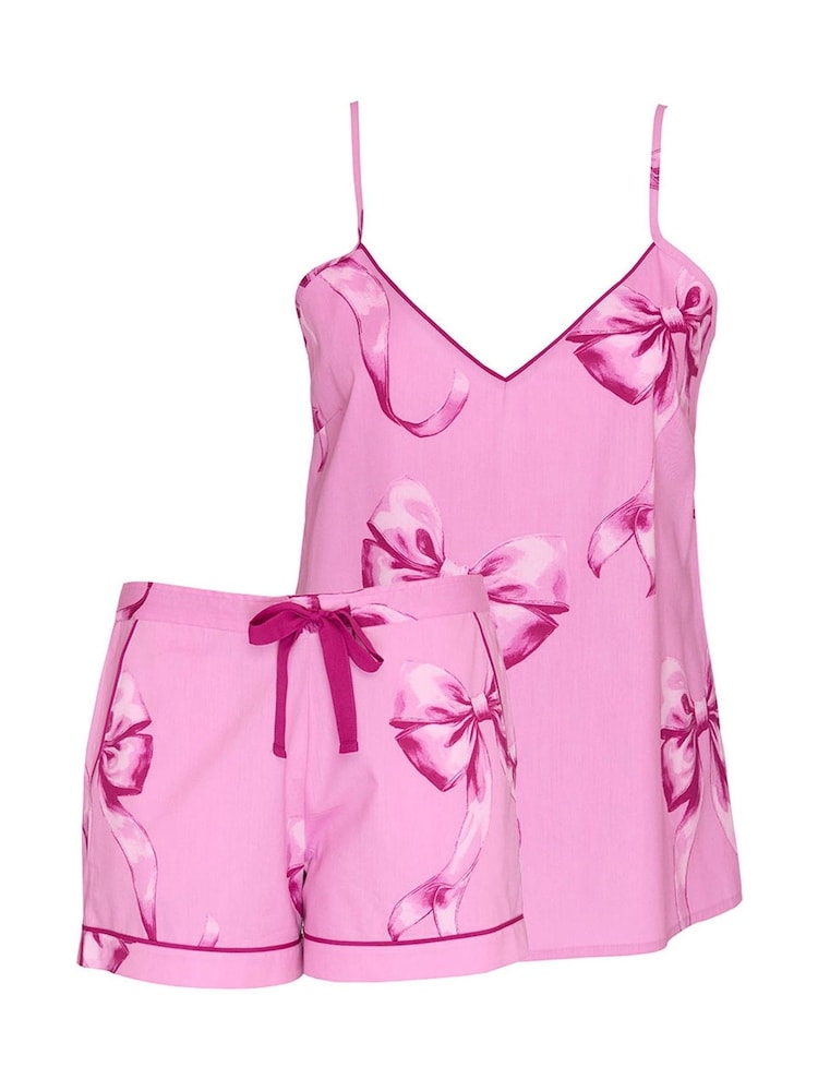 Cyberjammies Pink Printed Cami And Shorts Set - Image 4 of 4 Cyberjammies Pink Printed Cami And Shorts Set - Image 4 of 4
