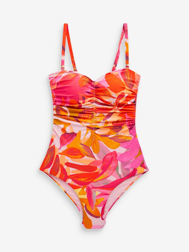 طبعة أزهار من Myleene Klass بلون وردي - بدلة سباحة باندو للتحكم في البطن - صورة 8 من 8 طبعة أزهار من Myleene Klass بلون وردي - بدلة سباحة باندو للتحكم في البطن - صورة 8 من 8