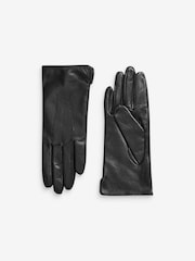 Black Leather Gloves - Image 3 of 3
