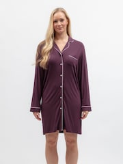 Cyberjammies Brown Revere Jersey Nightshirt - Image 2 of 4