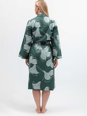 Bata larga con estampado floral de Cyberjammies - Imagen 3 de 4