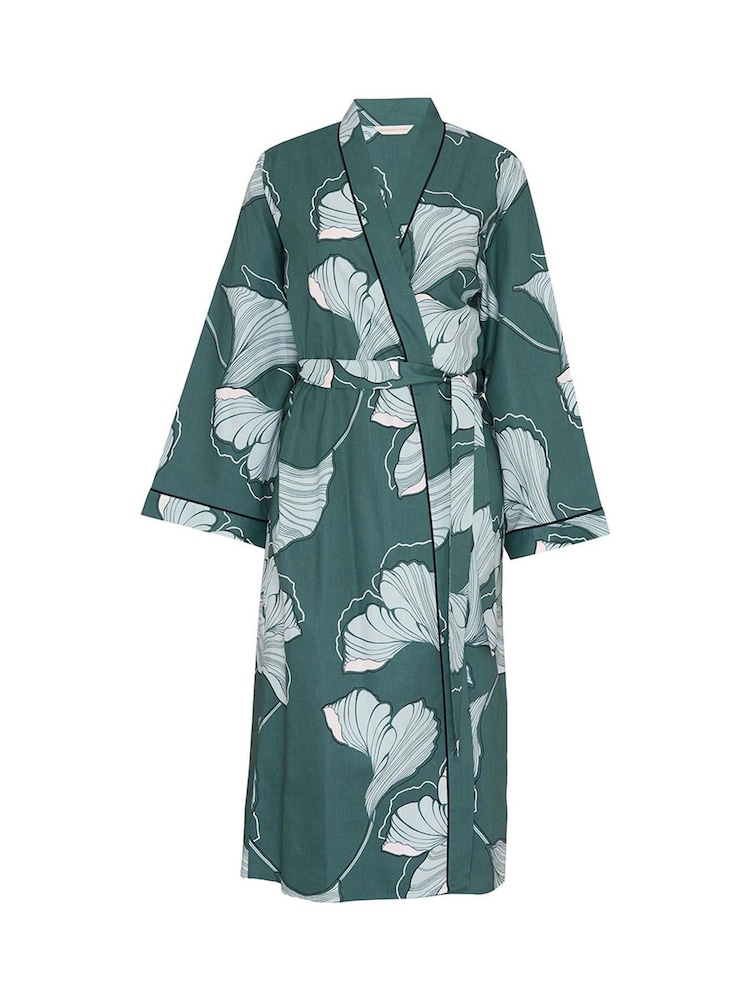 Bata larga con estampado floral de Cyberjammies - Imagen 4 de 4