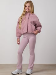 Gym King Purple Puffer Borg Jacket - Image 1 of 4