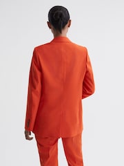 Reiss Orange Celia Tailored Fit Wool Blend Single Breasted Suit Blazer - Image 2 of 4