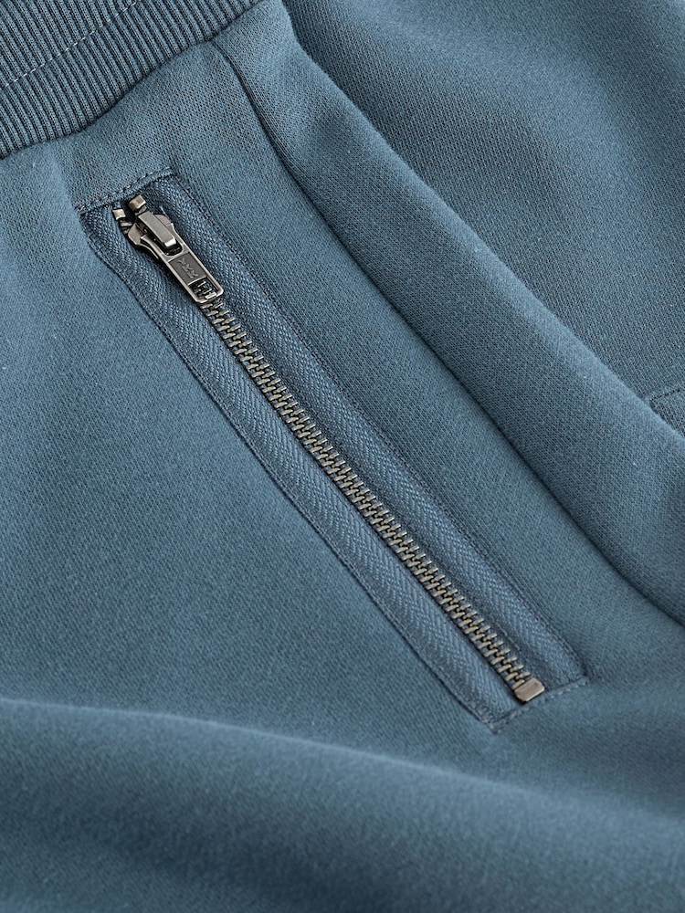 Blue Denim Cotton Rich Cargo Utility Joggers - Image 8 of 8