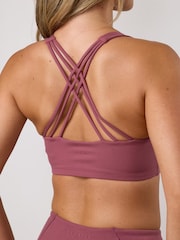 Gym King Pink Peach Luxe Redefined Bra - Image 5 of 7