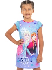 Character Blue Disney Frozen Nightdress - Image 5 of 7
