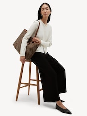 Hobbs White Thea Cardigan - Image 4 of 5