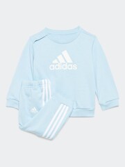 adidas Blue Sportswear Badge Of Sport French Terry Tracksuit - Image 2 of 8