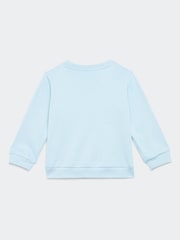 adidas Blue Sportswear Badge Of Sport French Terry Tracksuit - Image 4 of 8