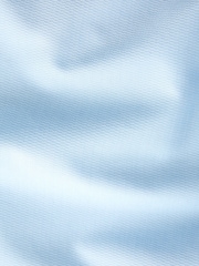 Blue Slim Fit Double Cuff Easy Care Textured Smart Shirt - Image 8 of 8