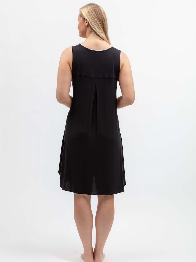 Cyberjammies Black Jersey Swing Nightdress - Image 2 of 3