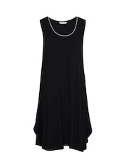 Cyberjammies Black Jersey Swing Nightdress - Image 3 of 3