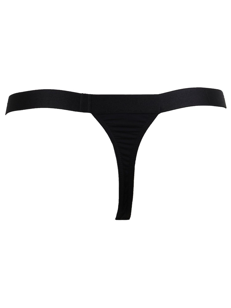 Pour Moi Black India High Leg Thong - Image 4 of 4