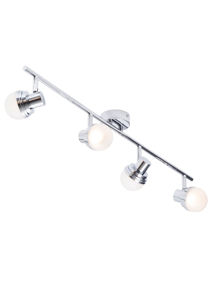 BHS Chrome Milan Deco LED Ceiling Light - Image 3 of 3