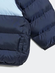 adidas Blue Synthetic Down Jacket - Image 5 of 5