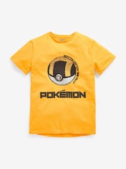Pokémon Yellow Flippy Sequin License T-Shirt (3-16yrs) - Image 3 of 4