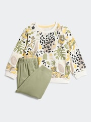 adidas Green Sweatshirt And Joggers Set - Image 2 of 8