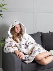 Vanilla Underground White Harry Potter Kids Blanket Hoodie - Image 1 of 6